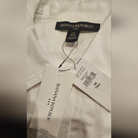 White cotton shirt dress - Picture 5 of 7